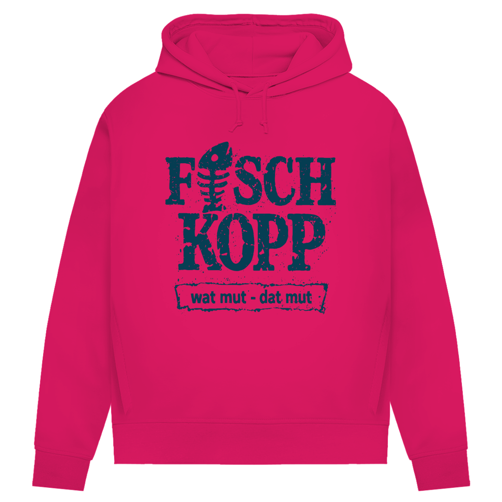 Hoodie Damen "FISCHKOPP" #560