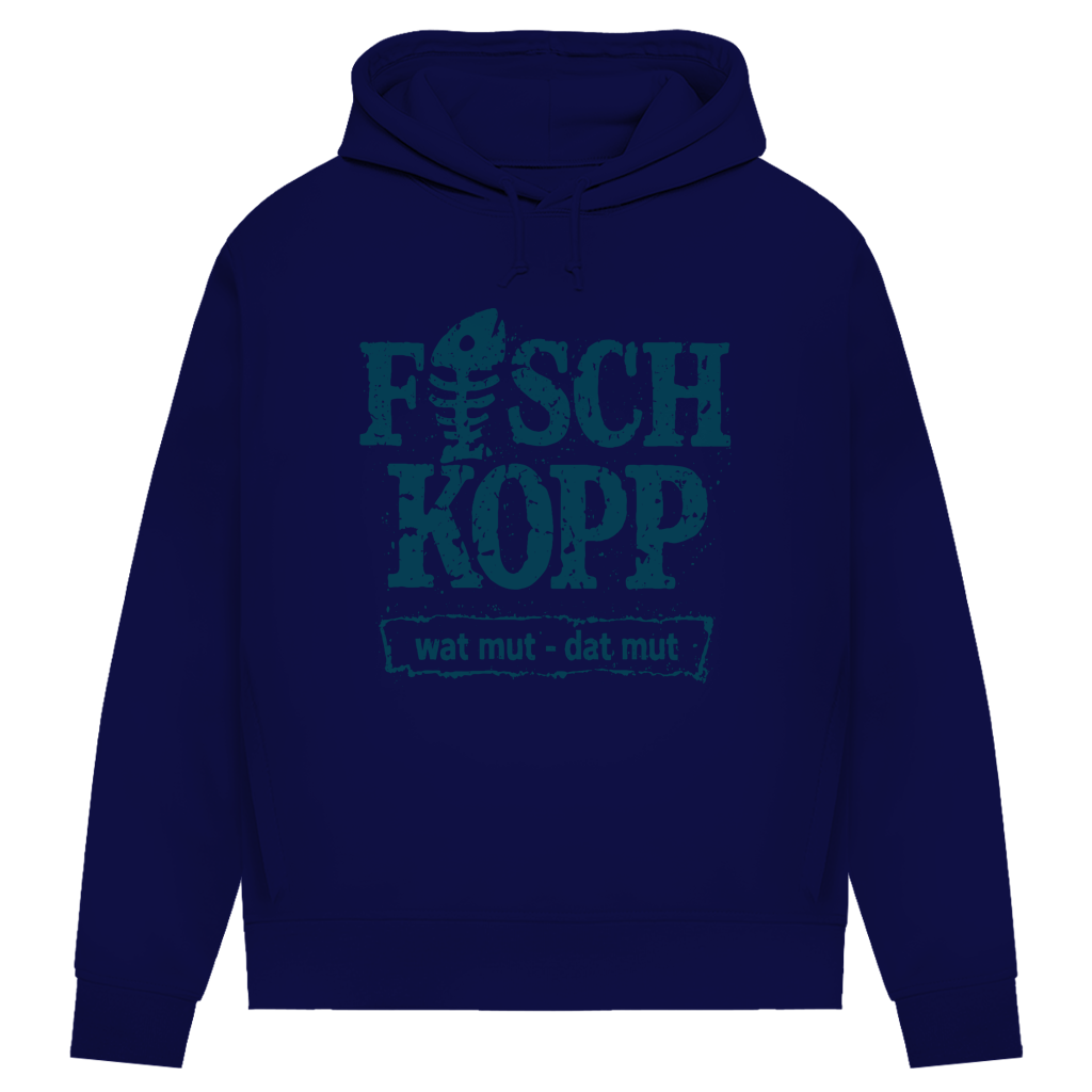 Hoodie Damen "FISCHKOPP" #560