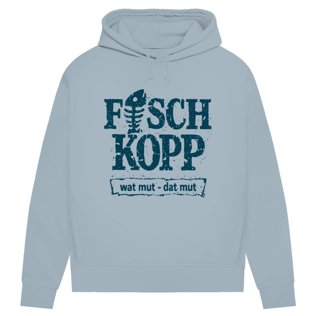 Hoodie Damen "FISCHKOPP" #560
