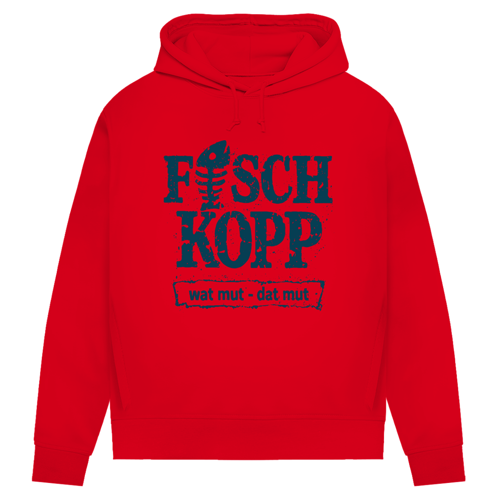 Hoodie Damen "FISCHKOPP" #560