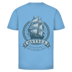T-Shirt unisex  "Ostsee Segelschiff" #462 - beidseitiger Druck