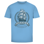 T-Shirt unisex  "Ostsee Segelschiff" #462 - beidseitiger Druck