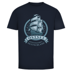 T-Shirt unisex  "Ostsee Segelschiff" #462 - beidseitiger Druck