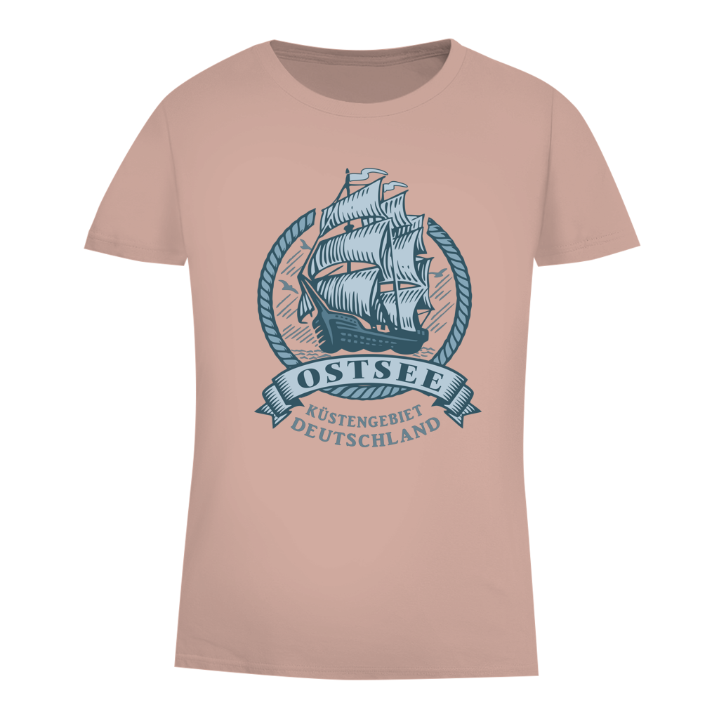 T-Shirt Damen  "Ostsee Segelschiff" #462