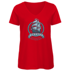 T-Shirt Damen V-Neck  "Ostsee Segelschiff" #462