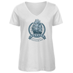T-Shirt Damen V-Neck  "Ostsee Segelschiff" #462