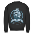 Sweatshirt Herren  "Ostsee Segelschiff" #462  - beidseitiger Druck