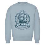 Sweatshirt Herren  "Ostsee Segelschiff" #462  - beidseitiger Druck