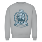 Sweatshirt Herren  "Ostsee Segelschiff" #462  - beidseitiger Druck