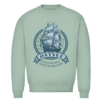Sweatshirt Herren  "Ostsee Segelschiff" #462  - beidseitiger Druck