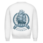 Sweatshirt Herren  "Ostsee Segelschiff" #462  - beidseitiger Druck