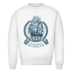 Sweatshirt Herren  "Ostsee Segelschiff" #462  - beidseitiger Druck