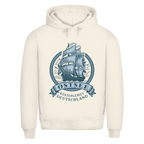 Hoodie Herren "Ostsee Segelschiff" #462 - einseitiger Druck