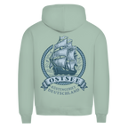 Hoodie Herren  "Ostsee Segelschiff" #462 - beidseitiger Druck