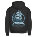 Hoodie Herren  "Ostsee Segelschiff" #462 - beidseitiger Druck