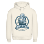 Hoodie Herren  "Ostsee Segelschiff" #462 - beidseitiger Druck