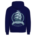 Hoodie Herren  "Ostsee Segelschiff" #462 - beidseitiger Druck