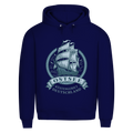 Hoodie Herren  "Ostsee Segelschiff" #462 - beidseitiger Druck