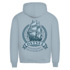 Hoodie Herren  "Ostsee Segelschiff" #462 - beidseitiger Druck