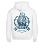 Hoodie Herren  "Ostsee Segelschiff" #462 - beidseitiger Druck