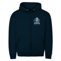 Hoodie-Jacke  "Ostsee Segelschiff" #462 - beidseitiger Druck
