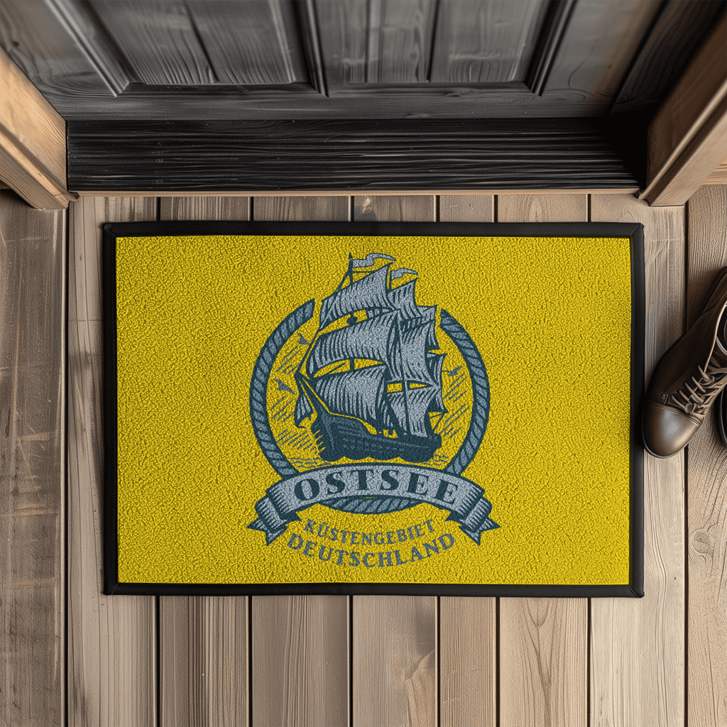 Fußmatte   "Ostsee Segelschiff" #462