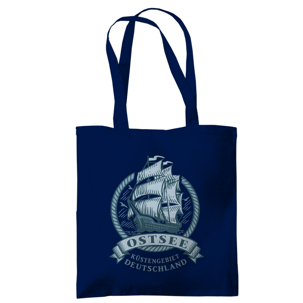 Baumwolltasche  "Ostsee Segelschiff" #462
