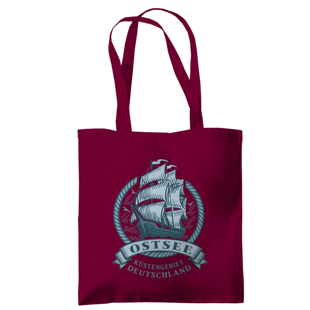 Baumwolltasche  "Ostsee Segelschiff" #462