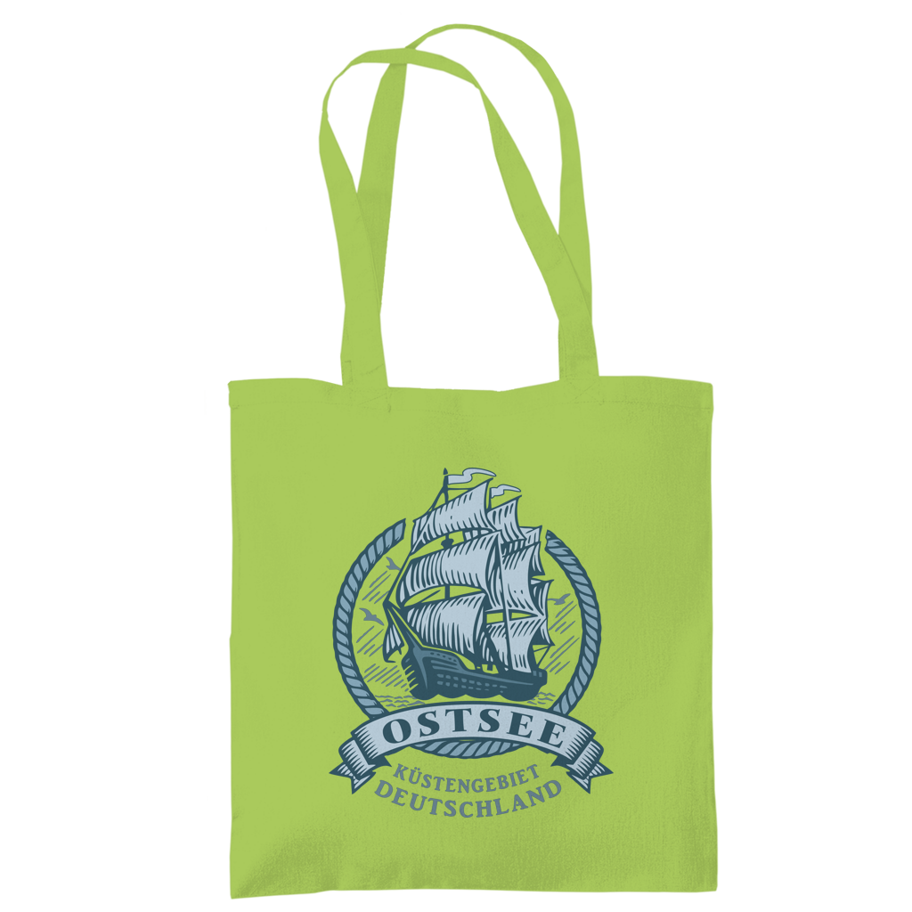 Baumwolltasche  "Ostsee Segelschiff" #462