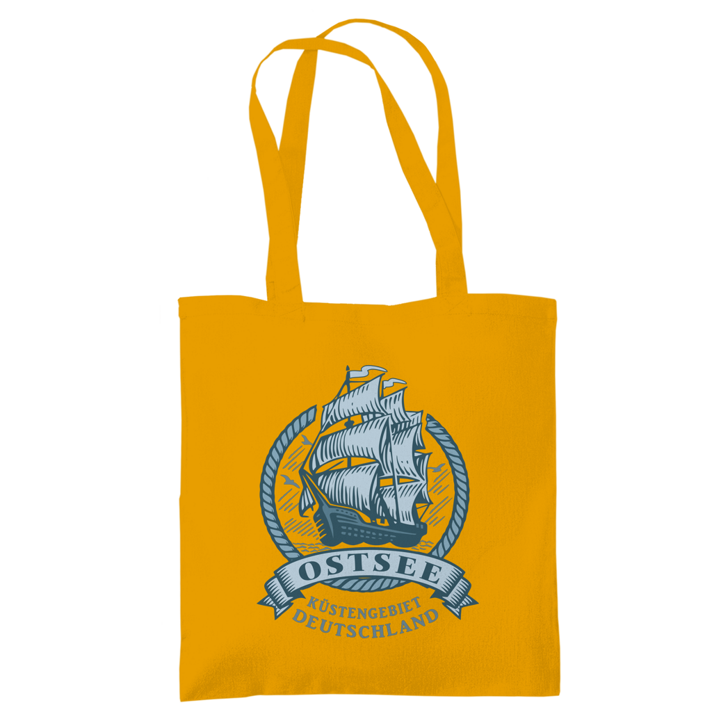 Baumwolltasche  "Ostsee Segelschiff" #462