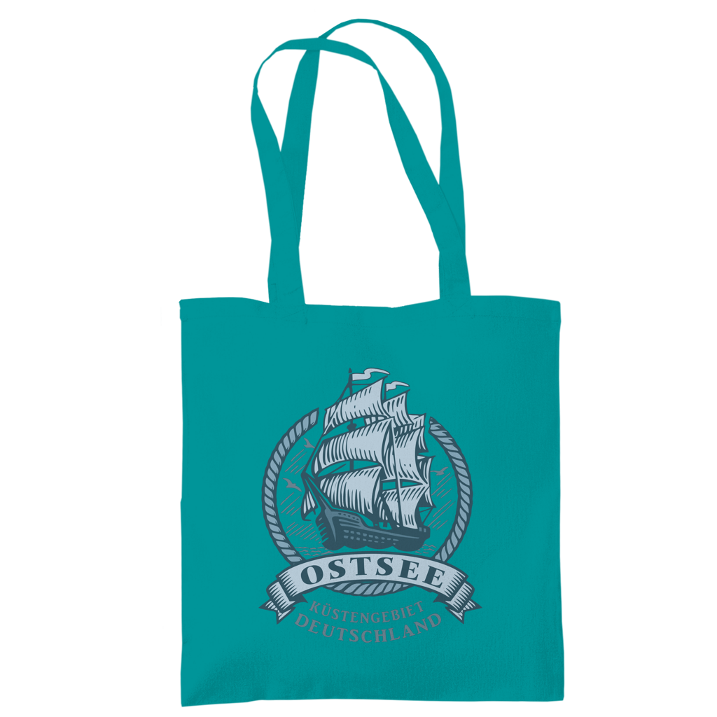 Baumwolltasche  "Ostsee Segelschiff" #462