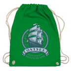 Kordelrucksack  "Ostsee Segelschiff" #462