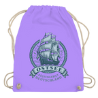 Kordelrucksack  "Ostsee Segelschiff" #462