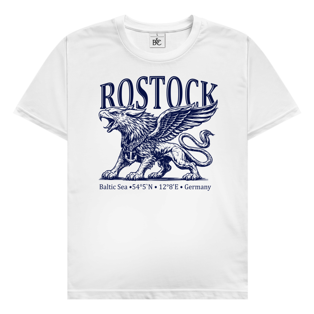 T-Shirt unisex "Rostock-Greif" #562 - einseitiger Druck