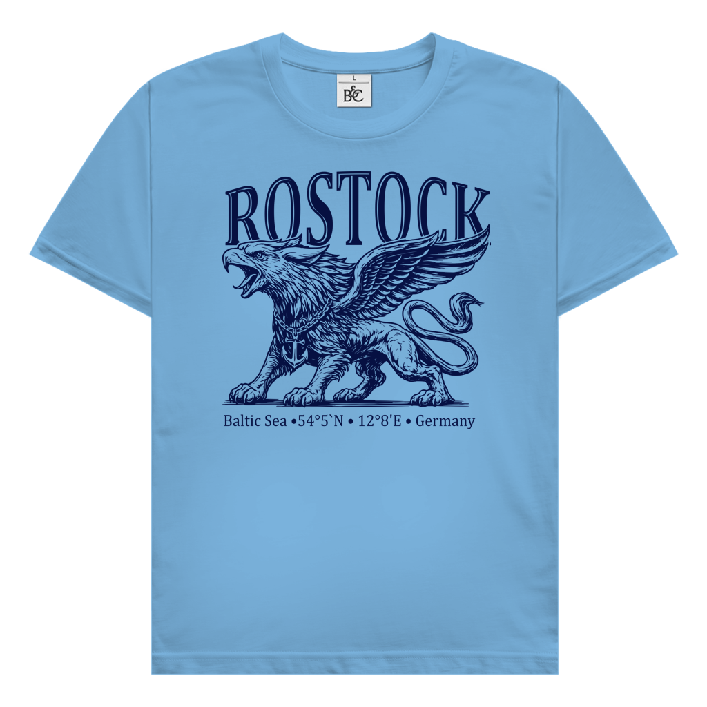 T-Shirt unisex "Rostock-Greif" #562 - einseitiger Druck
