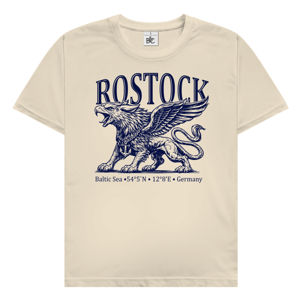 T-Shirt unisex "Rostock-Greif" #562 - einseitiger Druck