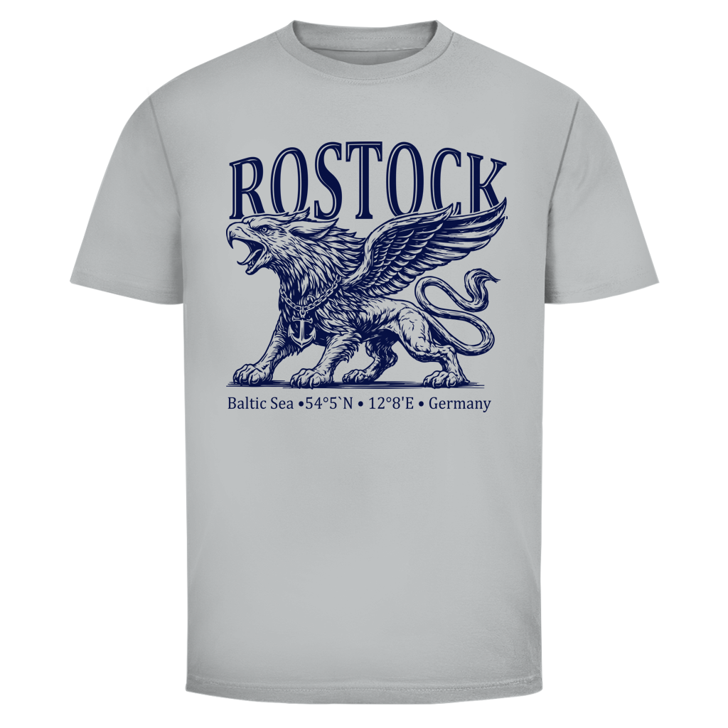 T-Shirt unisex  "Rostock-Greif" #562  - beidseitiger Druck