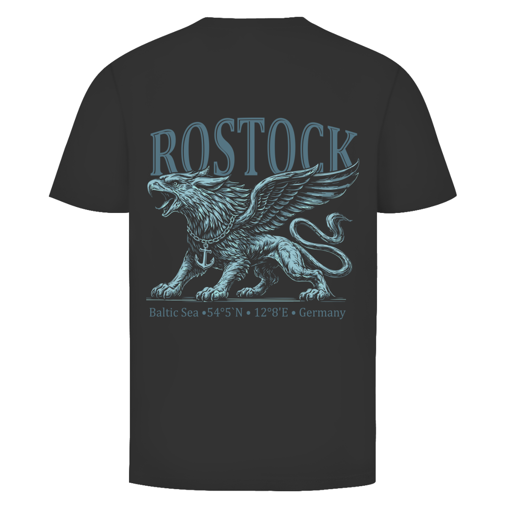 T-Shirt unisex  "Rostock-Greif" #562  - beidseitiger Druck