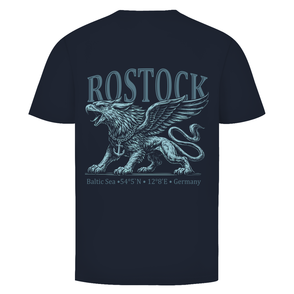 T-Shirt unisex  "Rostock-Greif" #562  - beidseitiger Druck