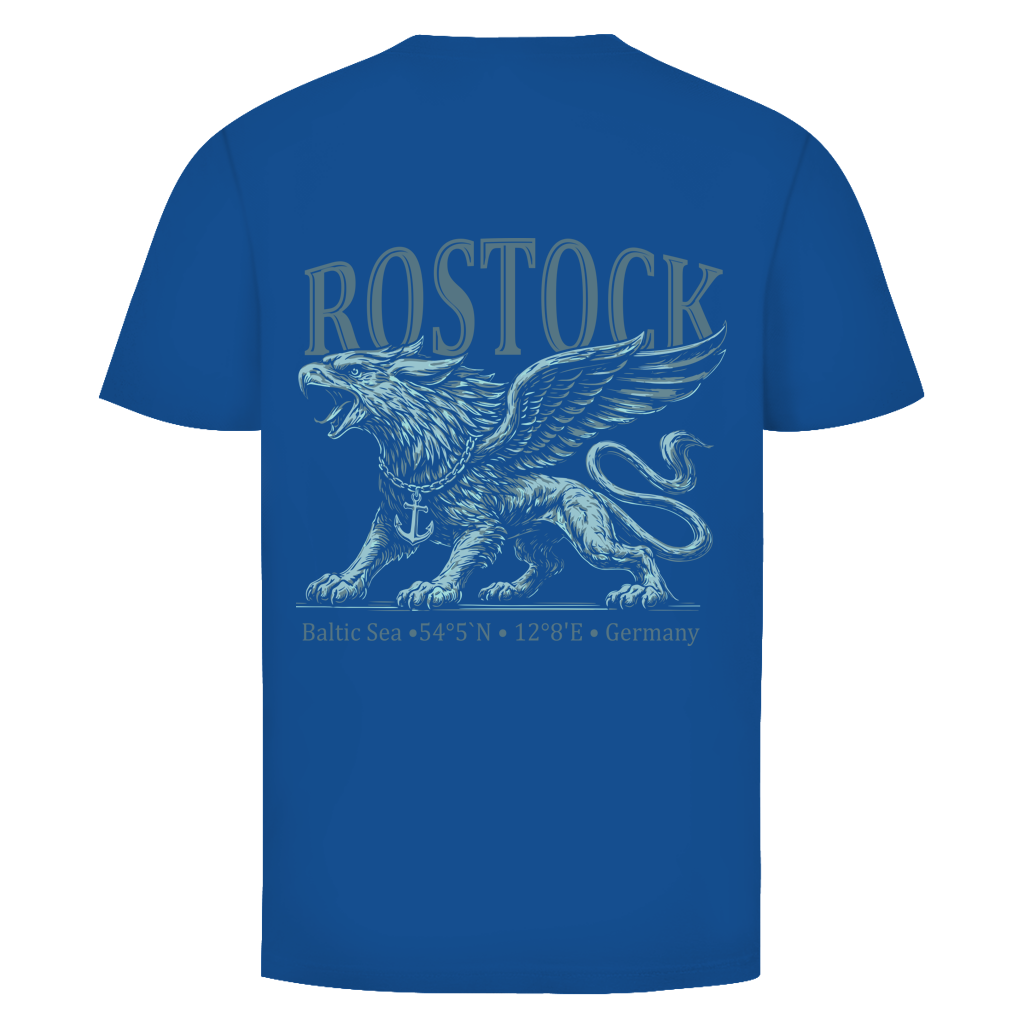 T-Shirt unisex  "Rostock-Greif" #562  - beidseitiger Druck