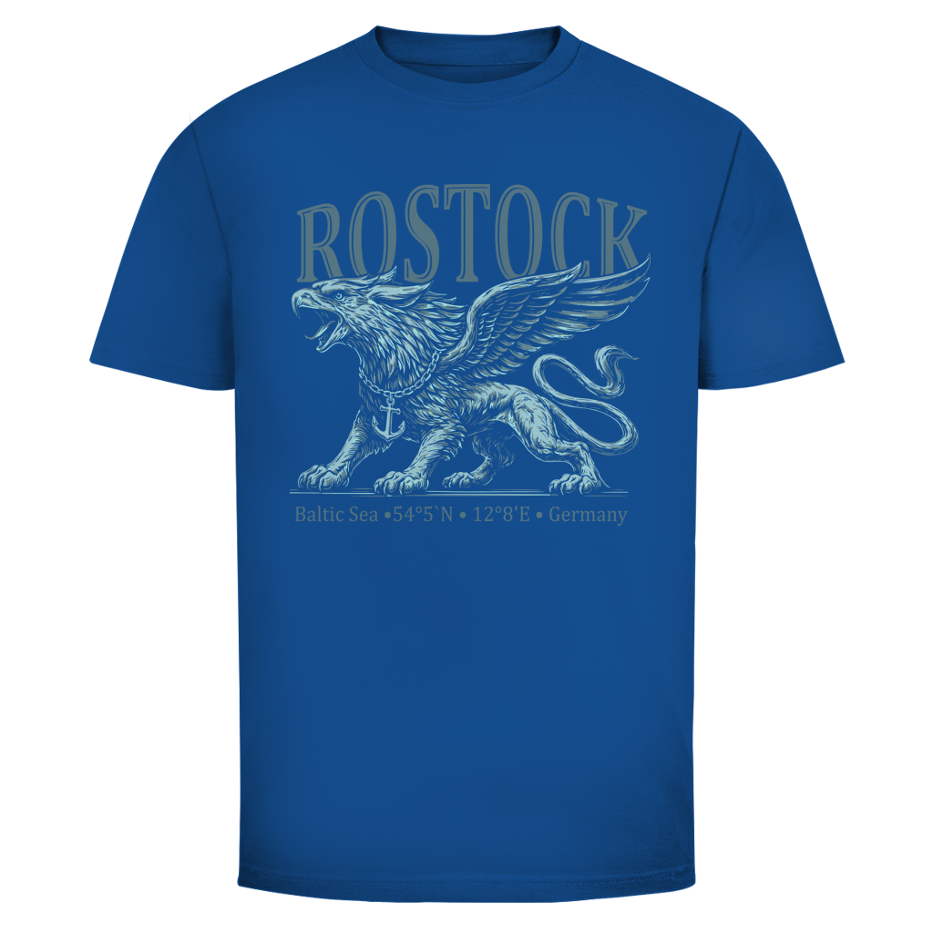 T-Shirt unisex  "Rostock-Greif" #562  - beidseitiger Druck