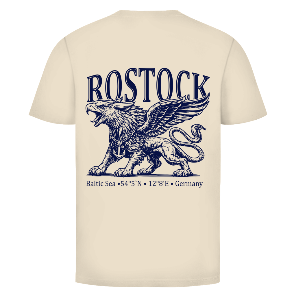 T-Shirt unisex  "Rostock-Greif" #562  - beidseitiger Druck