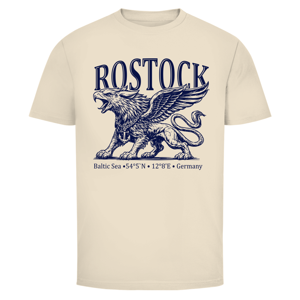 T-Shirt unisex  "Rostock-Greif" #562  - beidseitiger Druck
