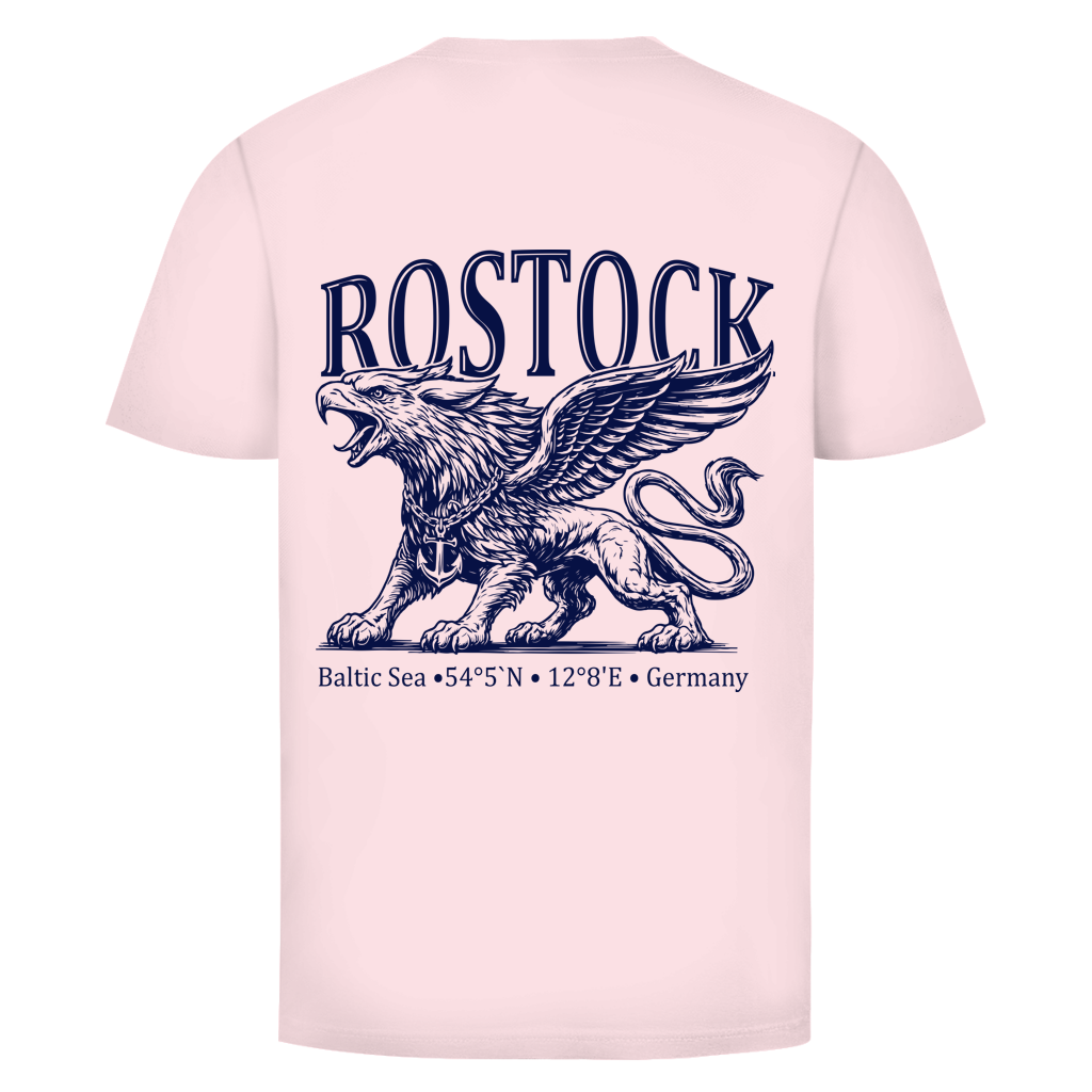 T-Shirt unisex  "Rostock-Greif" #562  - beidseitiger Druck