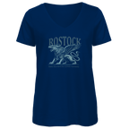 T-Shirt Damen V-Neck   "Rostock-Greif" #562