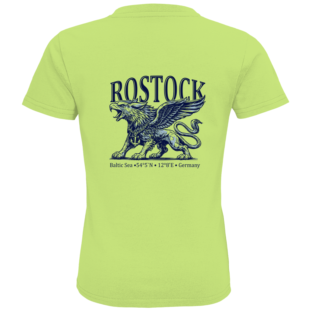 T-Shirt Kinder   "Rostock-Greif" #562 - beidseitiger Druck