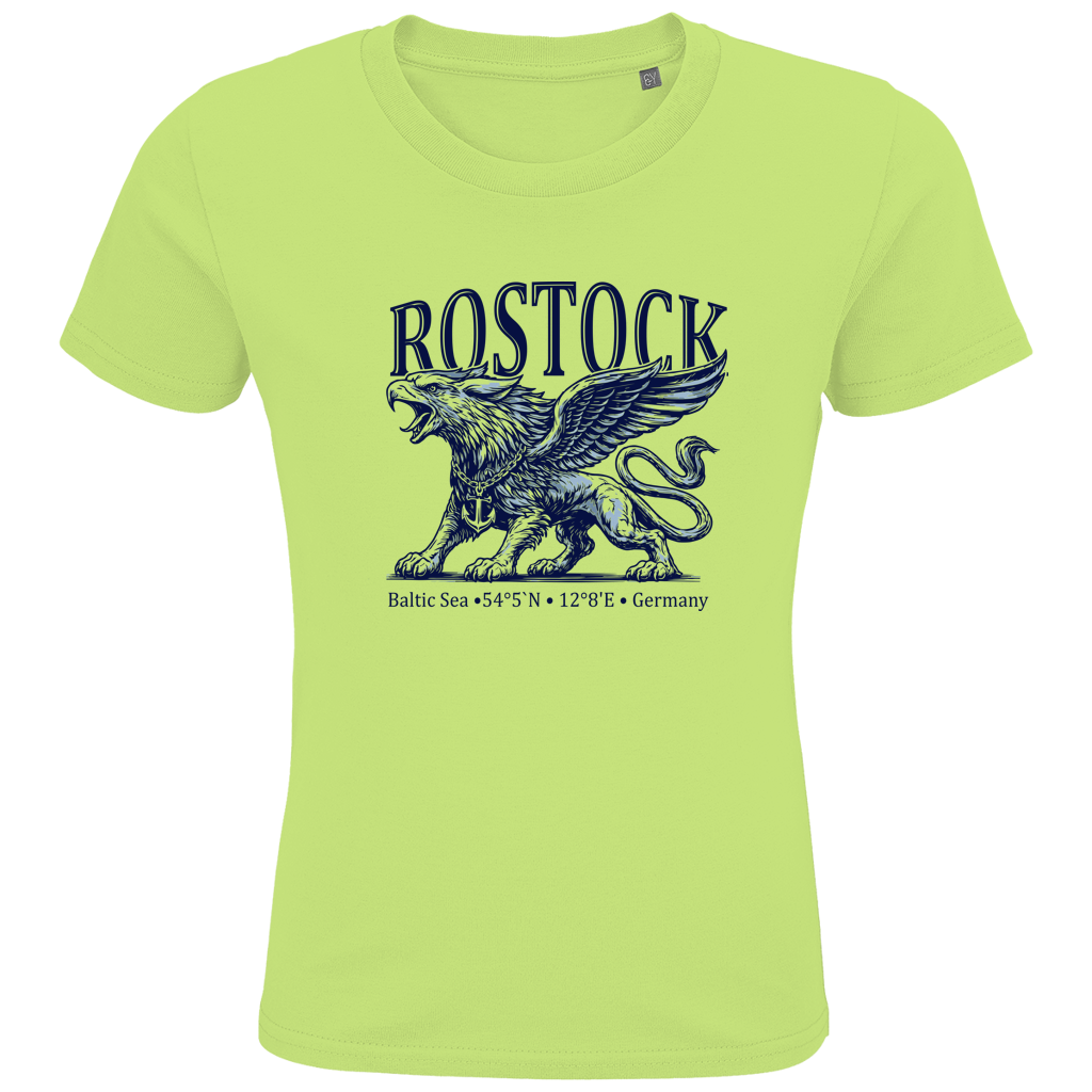 T-Shirt Kinder   "Rostock-Greif" #562 - beidseitiger Druck