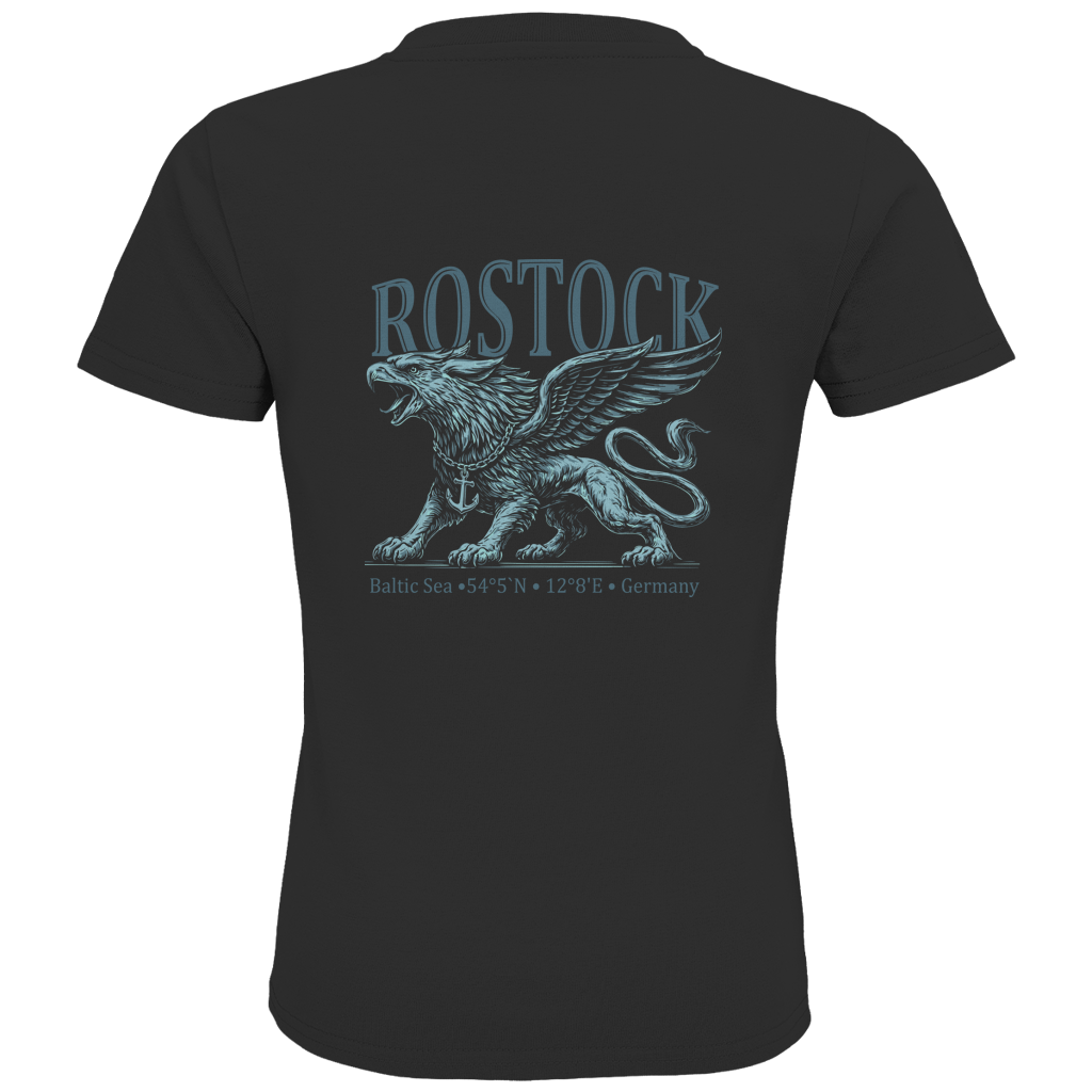T-Shirt Kinder   "Rostock-Greif" #562 - beidseitiger Druck
