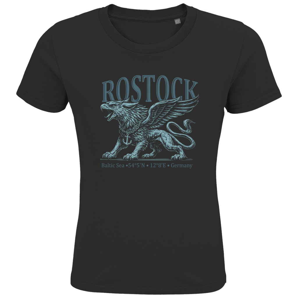 T-Shirt Kinder   "Rostock-Greif" #562 - beidseitiger Druck