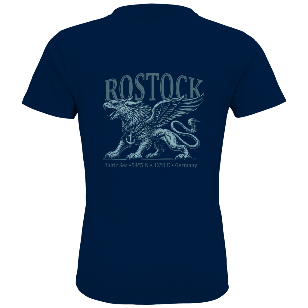 T-Shirt Kinder   "Rostock-Greif" #562 - beidseitiger Druck